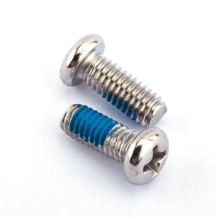 button head thread lock screws torx with nylok