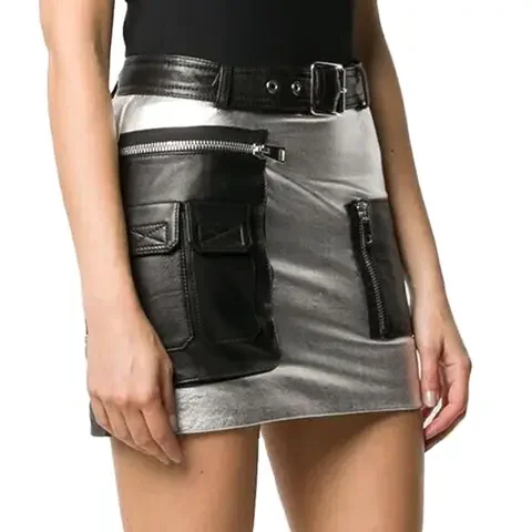 Factory Wholesale Black Denim Skirts Women Fashion Customized High Waist Mini Jeans Skirt For Women