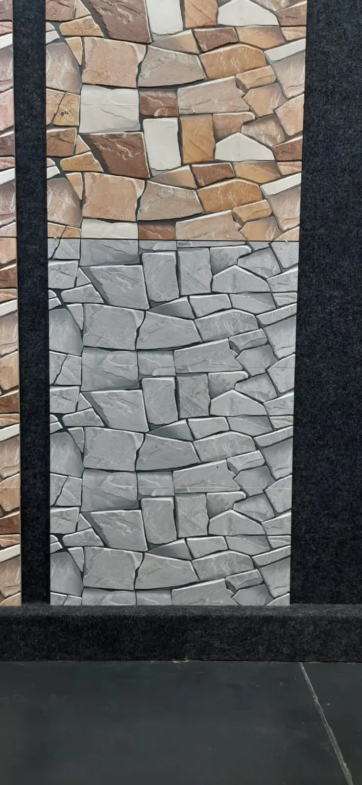 ELEVATION DIGITAL CERAMIC WALL TILES 300X600mm WITH STONE AND BRICK TEXTURED TO GIVE LOOK OF WALL LIKE NATURAL