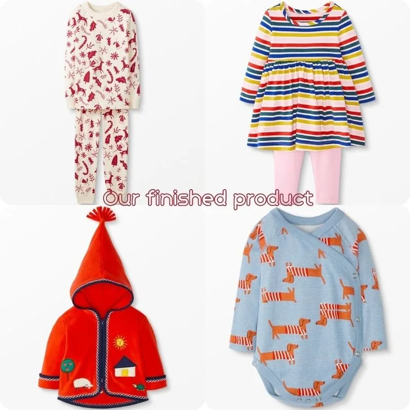 GOTS GRS Certified Organic Cotton Fabric Customizable Print Fabric Cotton Jersey For Baby Clothes