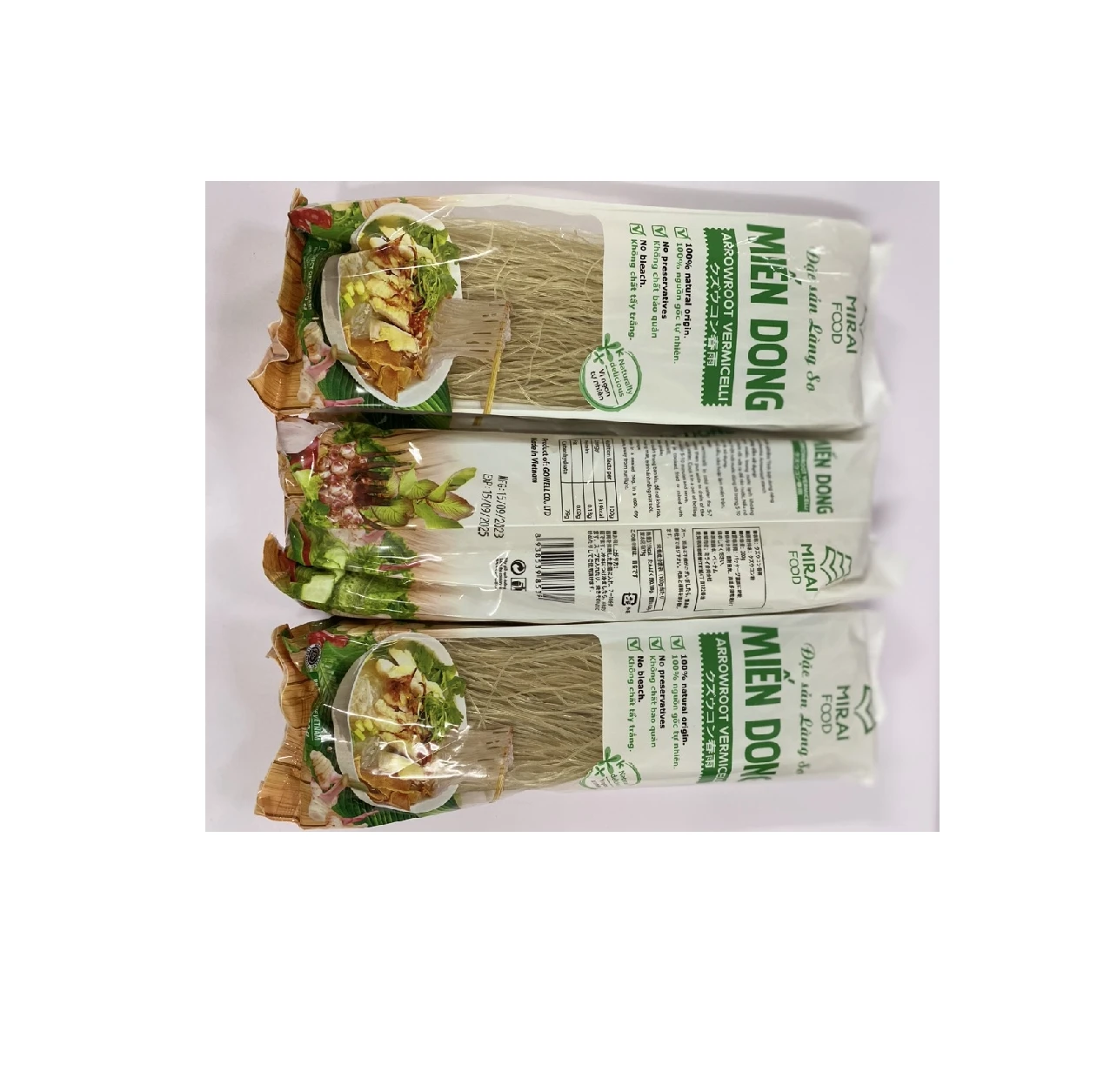 Vietnamese high quality Arrawroot  Vermicelli - gluten free organic rice vermicelli noodle Ready To Export