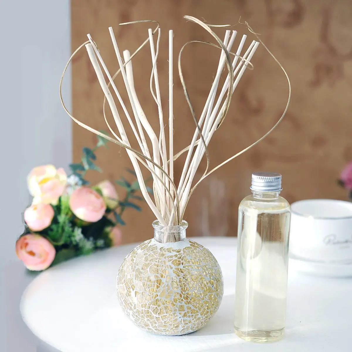 Hotel scent air freshener natural rattan reed diffuser sticks bulk quantity wholesale fragrance diffusion stick