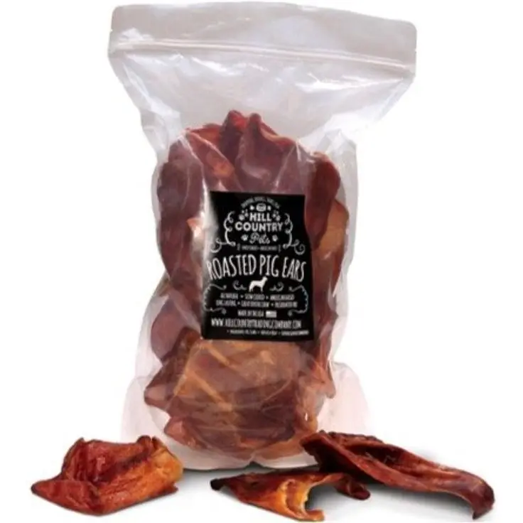 pig ears dry dog treats pet snacks and food