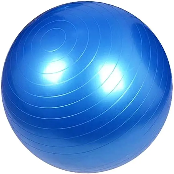 Anti Slip Safe Inflatable Yoga Ball Fitness Stability Ball for Balance Training Office Ball Chair Exercise Equipment