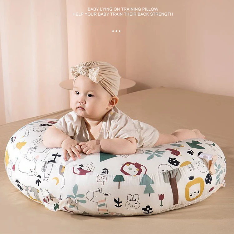 Breastfeeding Pillow, Multifunctional Baby Feeding Support Nursing Pillow for Tummy Time Perfect for Bonding with Baby