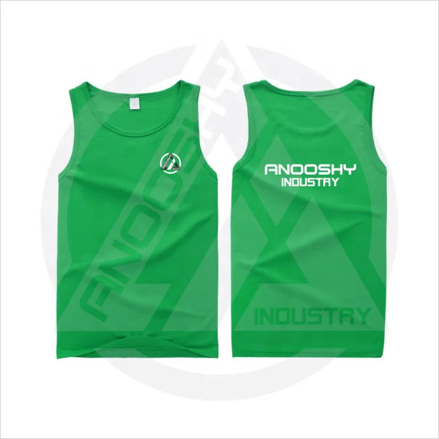 2024 Gym Vest Unisex Tank Top Bodybuilding Fitness Cotton Workout Singlet O-Neck Sporting Muscle Sleeveless Shirt Tank Top OEM