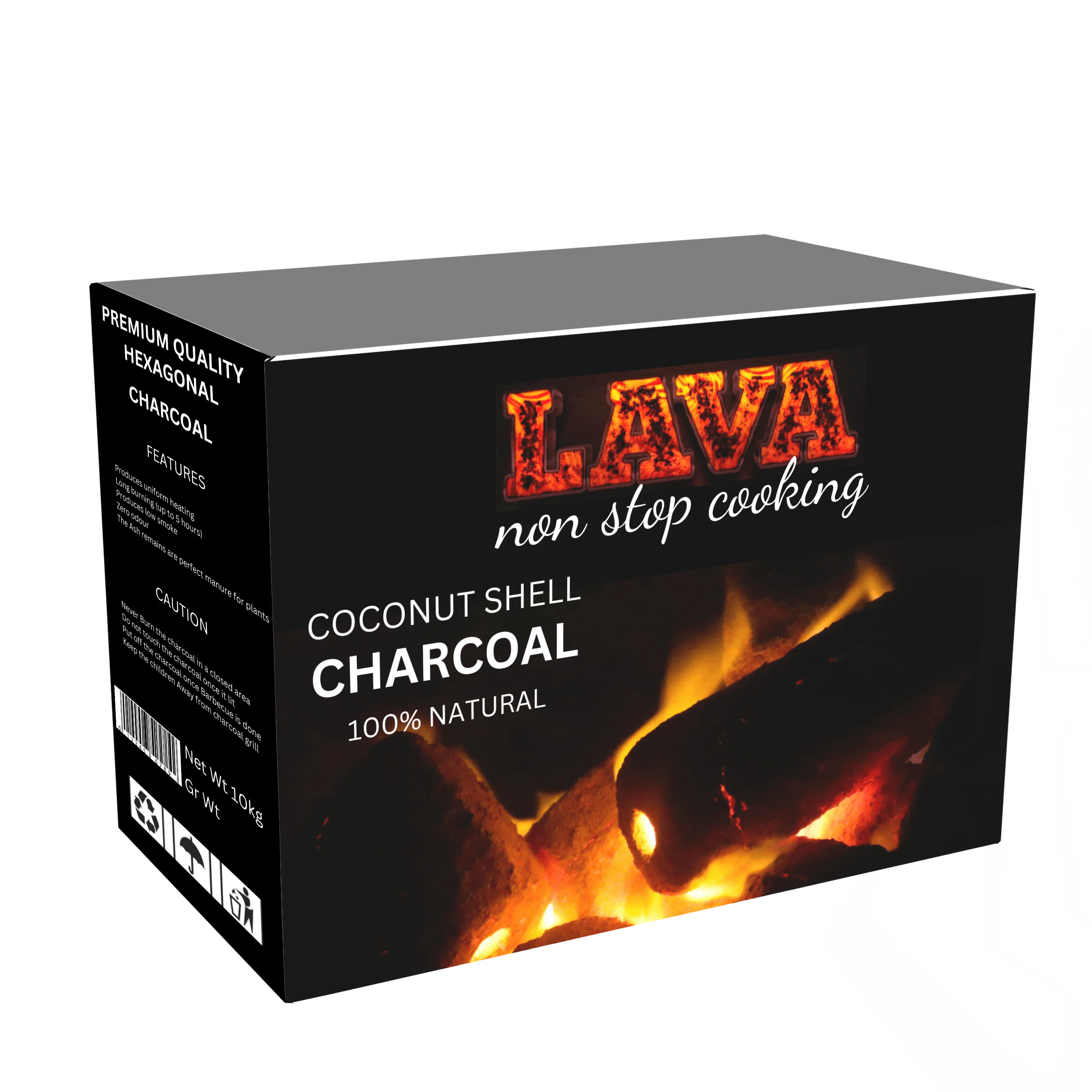 Top-notch Marketing Longer Burning Charcoal Made From Matured Coconut Shells Carbon For bbq Grilling