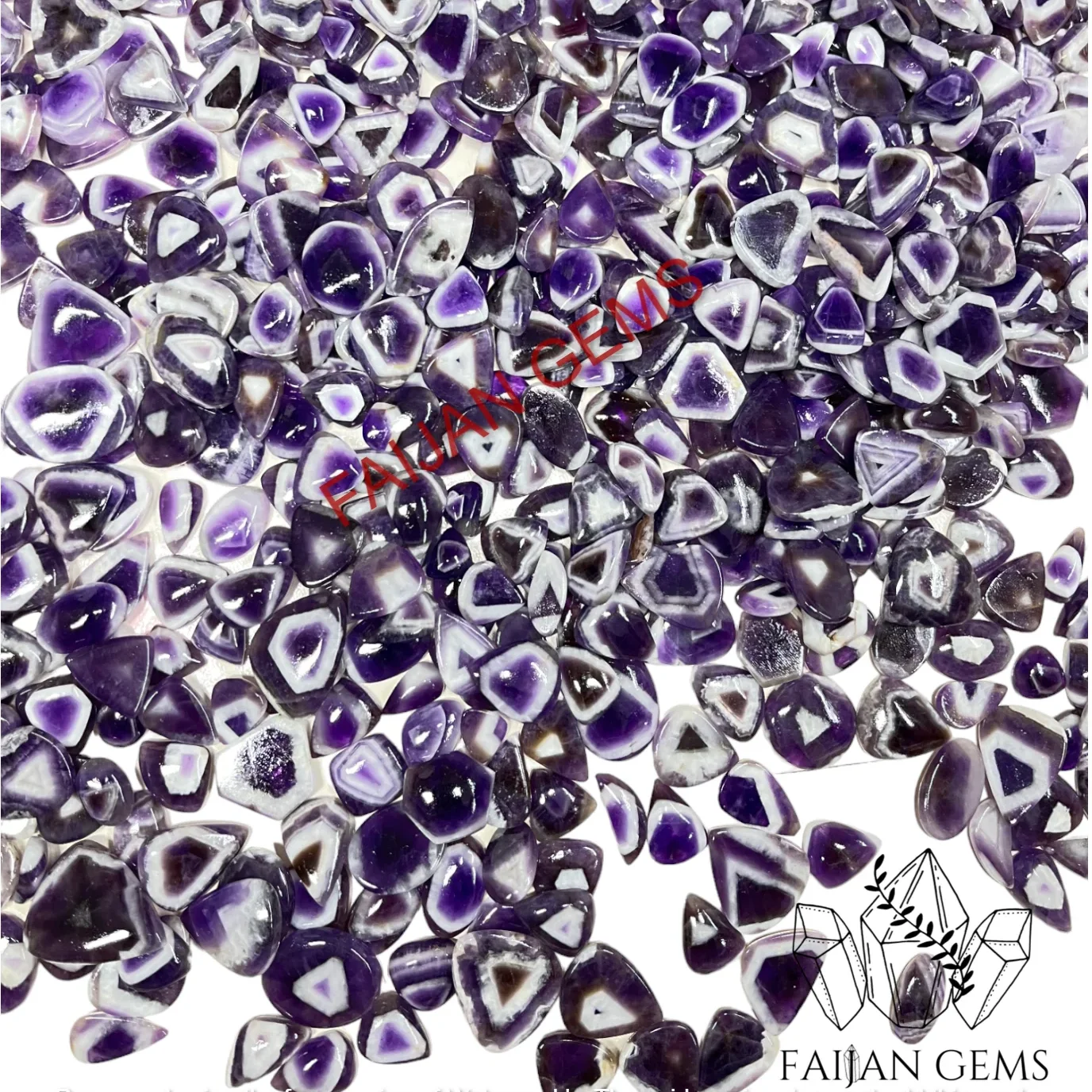 Beautiful Natural Amethyst Bulk Cabochon, Wholesale Lot Amethyst Quartz Stone  With Different Shapes Sizes For Jewelry Making