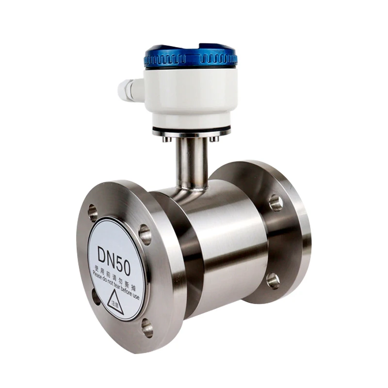 1 Inch Flowmeter Food Grade Remote Converter Electromagnetic Flowmeter With Rs485
