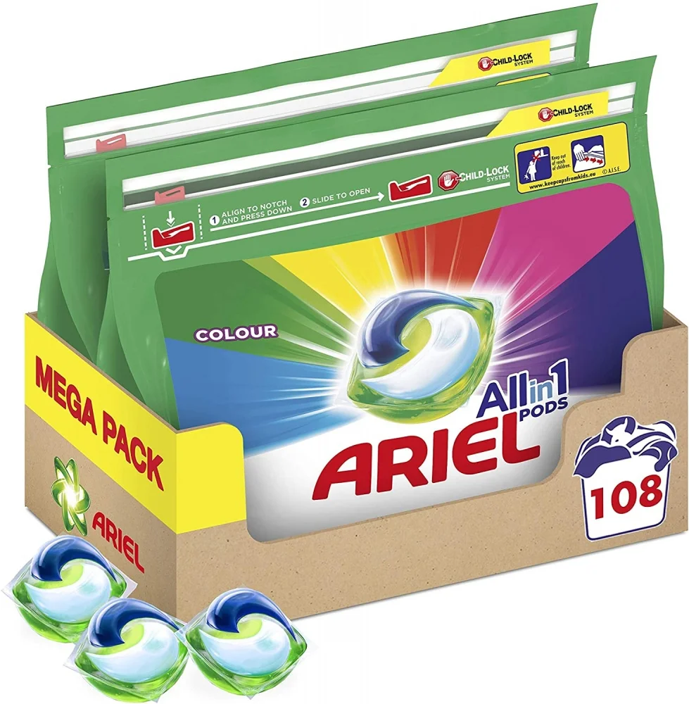 ARIEL ORIGINAL WASHING POWDER 50, 60, 108, 140  WASHES