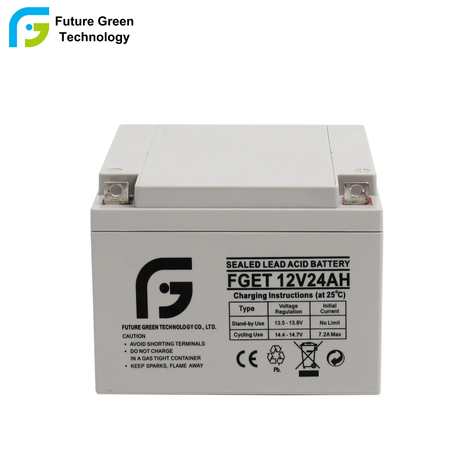 12V24Ah Rechargeable Lead Acid Battery UPS Lighting Boats Consumer Electronics Home Appliances Alarm System Sealed Storage