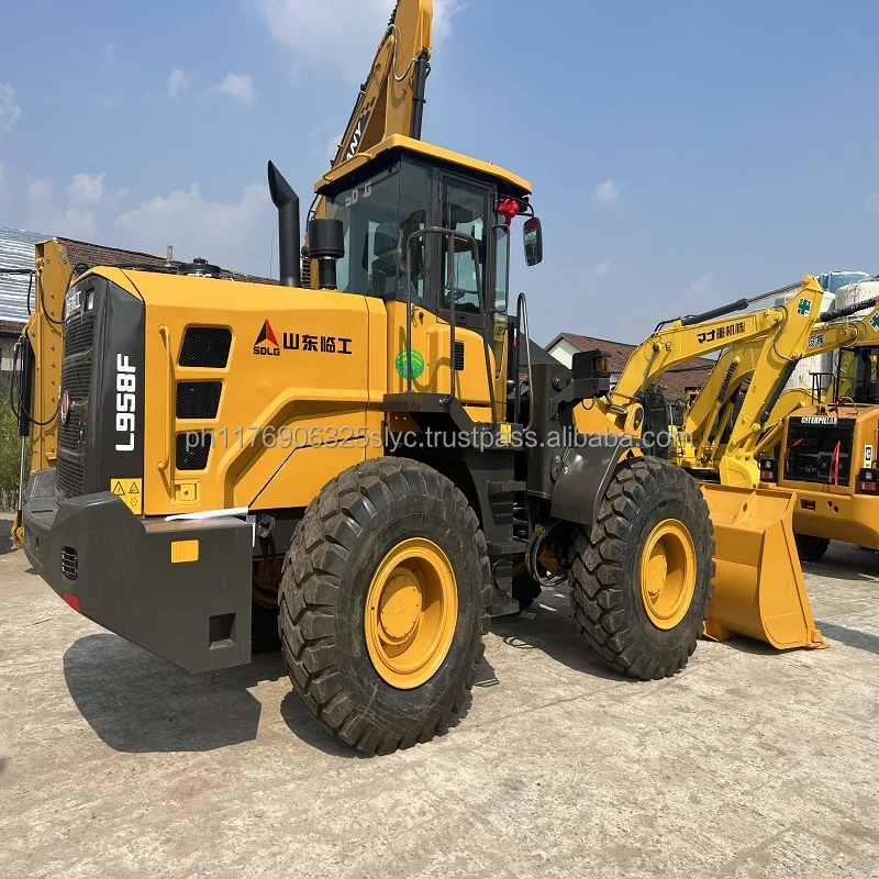 cheap chinese loader sdlg l958f used front loader