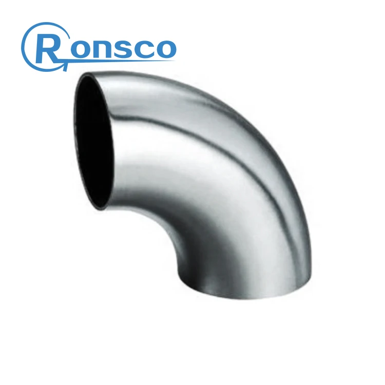 Sus304 316 Pipe Fittings Stainless Steel Elbow Butt-weld Fittings Bw Lr Long Radius 90 Degree Sch10 Sch40 Seamless Ss Elbow