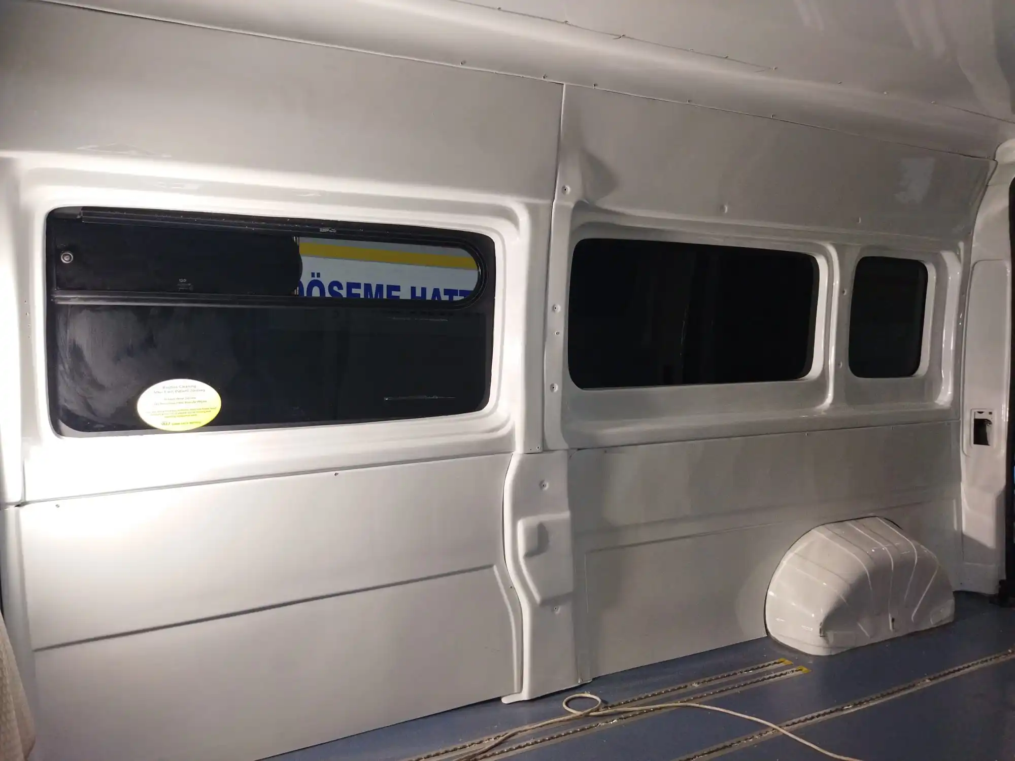 *DUCATO-BOXER-JUMPER-CHRYSLER* AMBULANCE ABS INTERIOR TRIM SET L4H2-L3H2-L2H2  minibuses,coaches, campers, caravanes, campervans