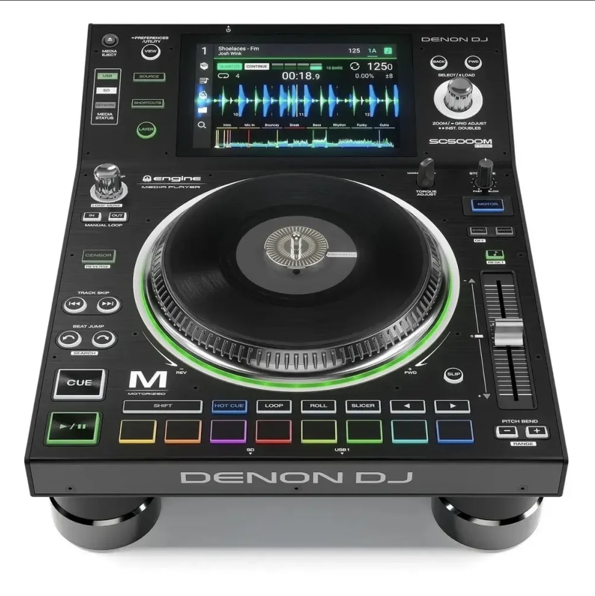 Готовый к продаже новый Denon DJ SC5000M Prime 2 + X1800 миксер