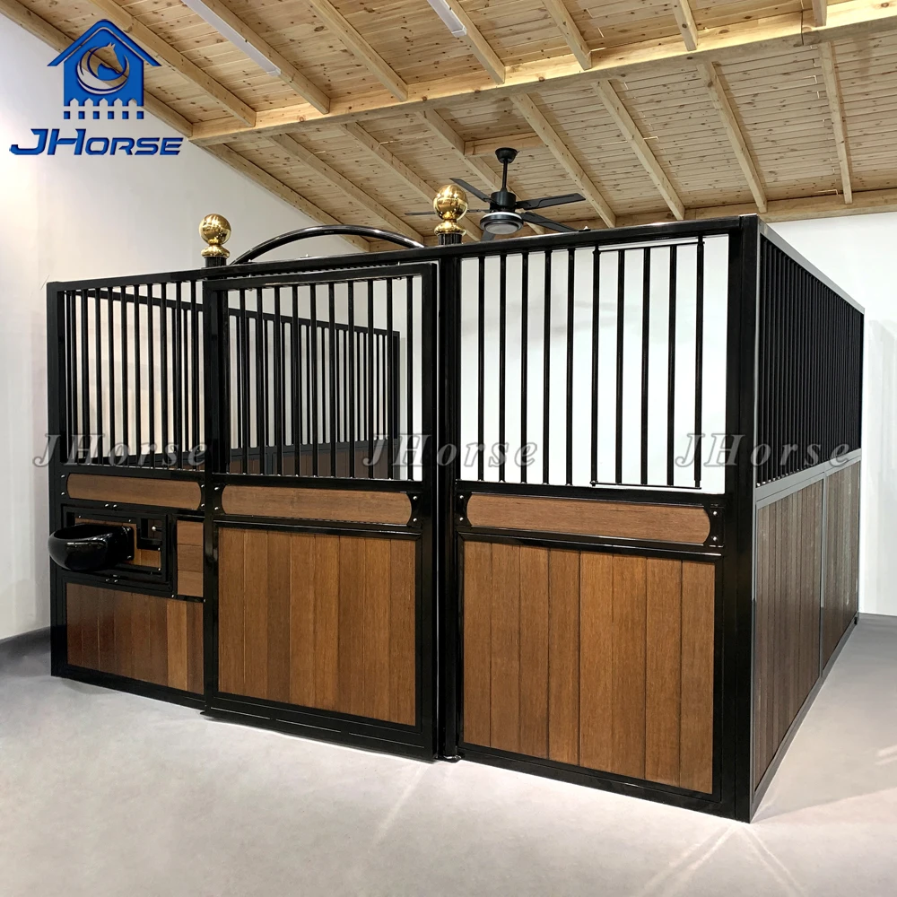 Meet Shade Covers Needs Bamboo Galvanized Metal Frame Horse Stall Equipment Doors Box