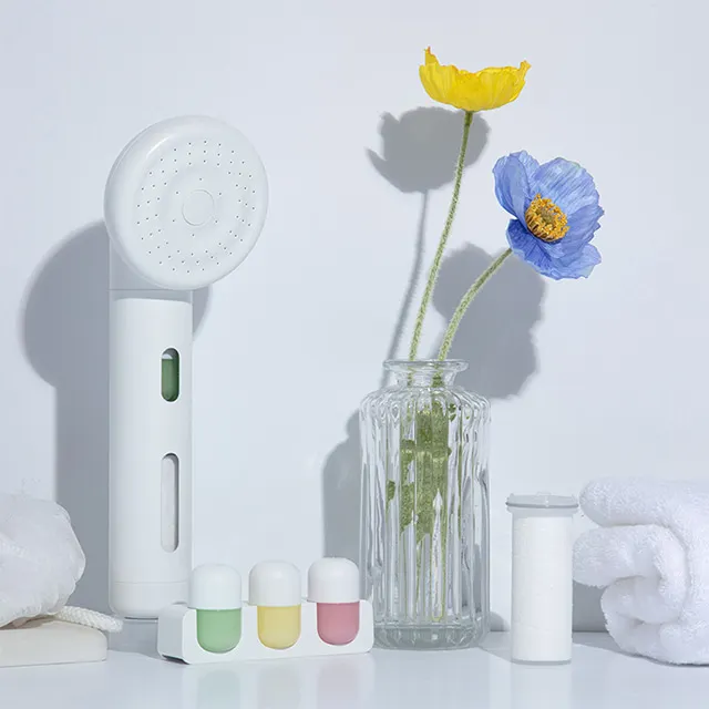 Korean Skin Care Set For Women Spa Gift Set  Water Purifier Shower Filter SHIFT Filtered Shower Head With Aroma Scent Capsule