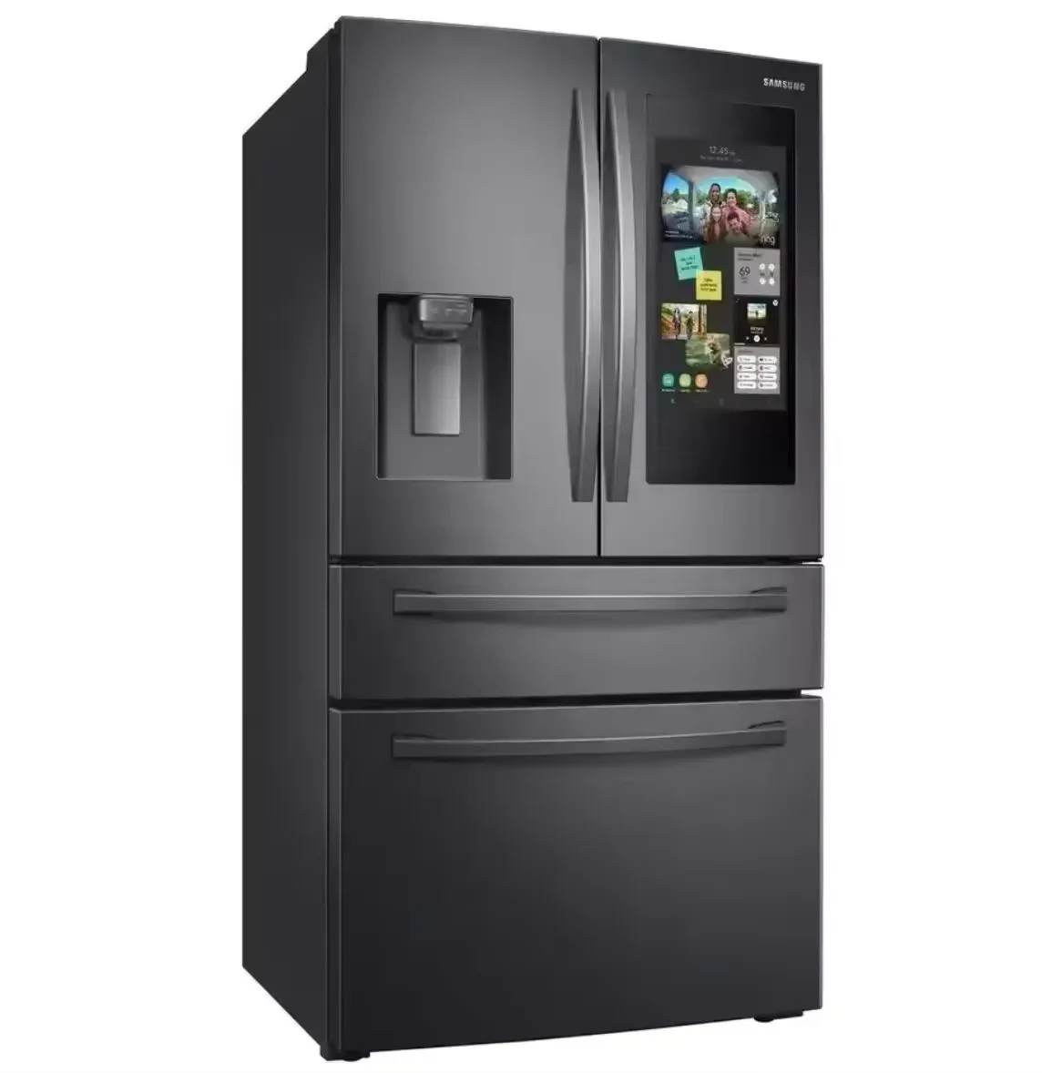 NEWLY ARRIVED Sales price 28 cu ft 4 door french door refrigerator with touch screen Stainless Steel new