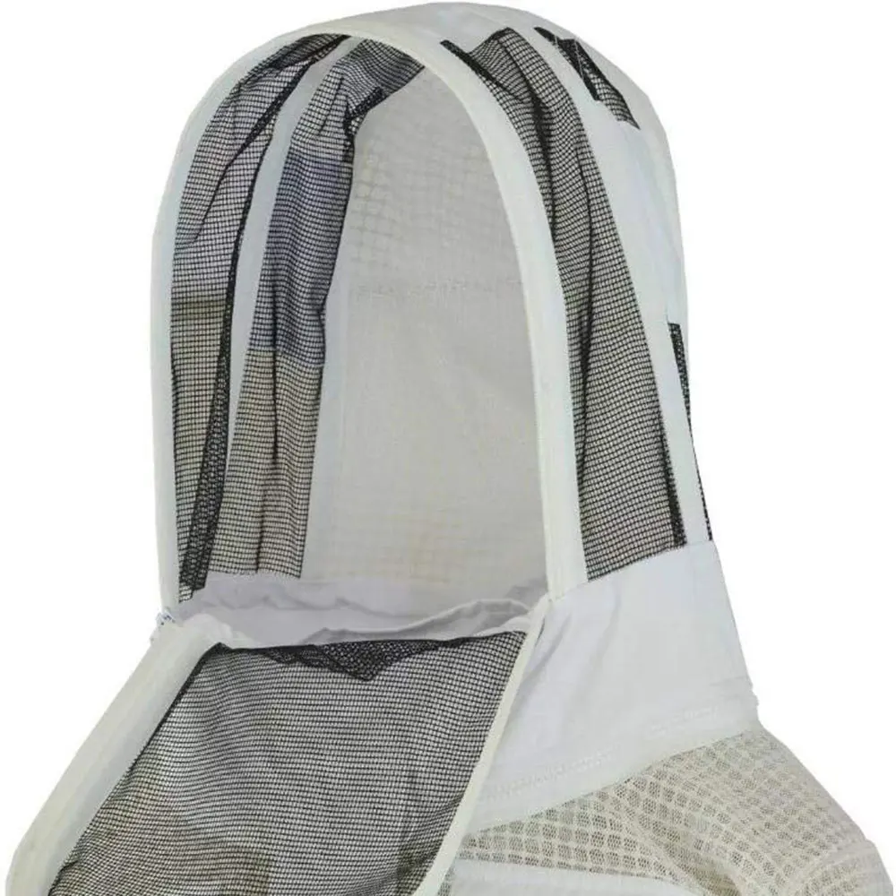 Great Quality Beekeeper Cotton Cloth Bee Keeping Equipment Hive Sleeve Beekeeping Jacket with Veil Bee Clothing