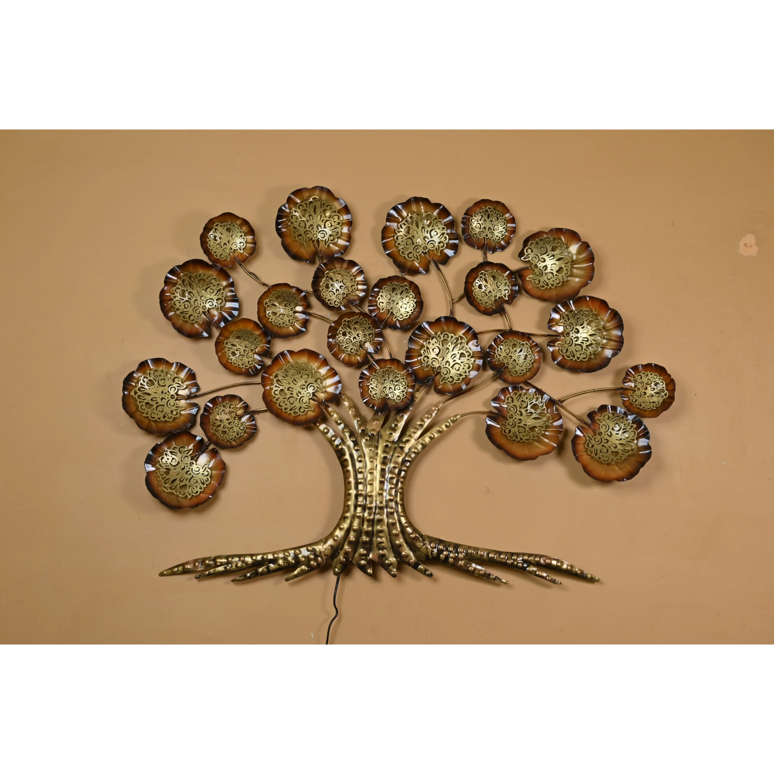 LED Lighted Metal Tree Wall Hanging stylish and Unique Home Decorative Metal Wall Art Home Accessories Wrought Iron Wall Hanging