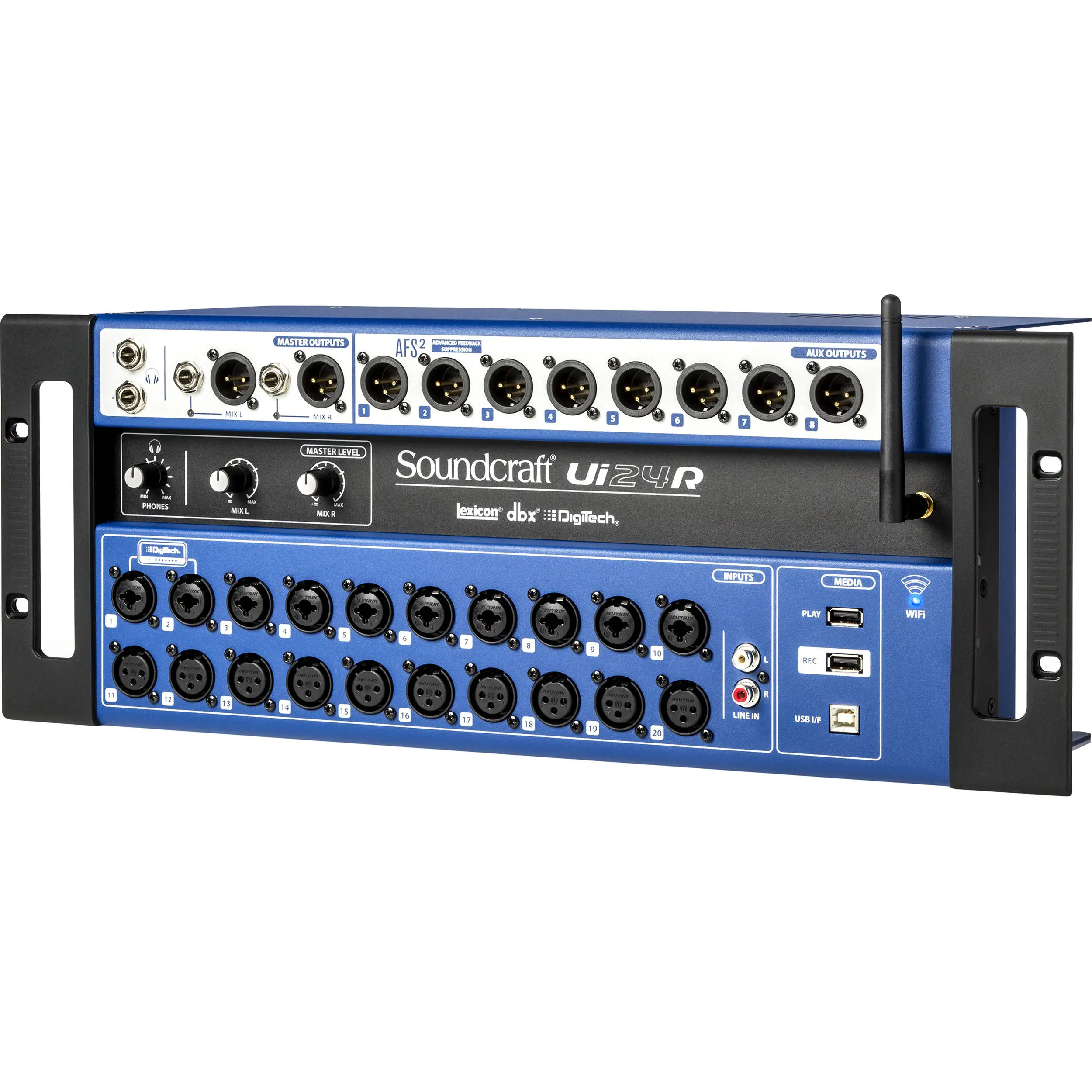 Новый 100% оригинальный Soundcraft Ui24R 24-канальный цифровой микшер многодорожечный USB-регистратор с беспроводным управлением