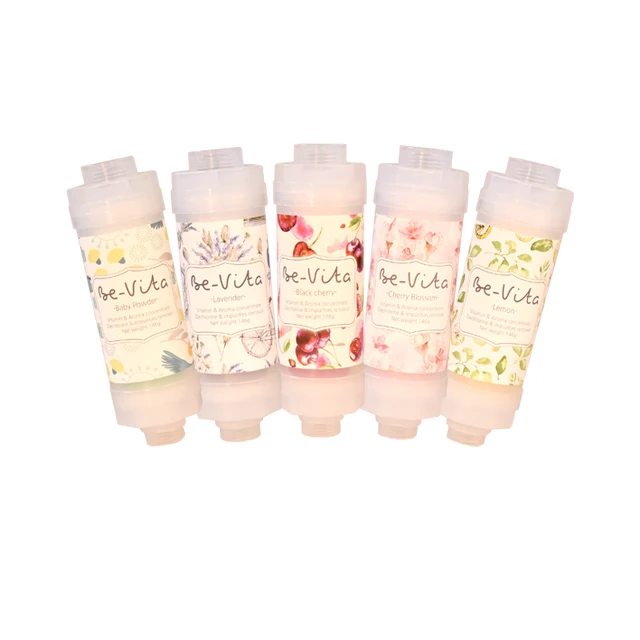 Good Product in the Korea Non Toxic Material Test Report Easy Self Installation Shower Vitamin Filter Bevita