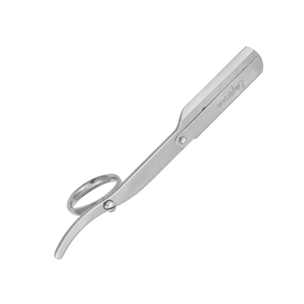 Latest Design Manual Shaving Folding Straight Barber Edge Steel Razors Beard And Hair Razor For Men