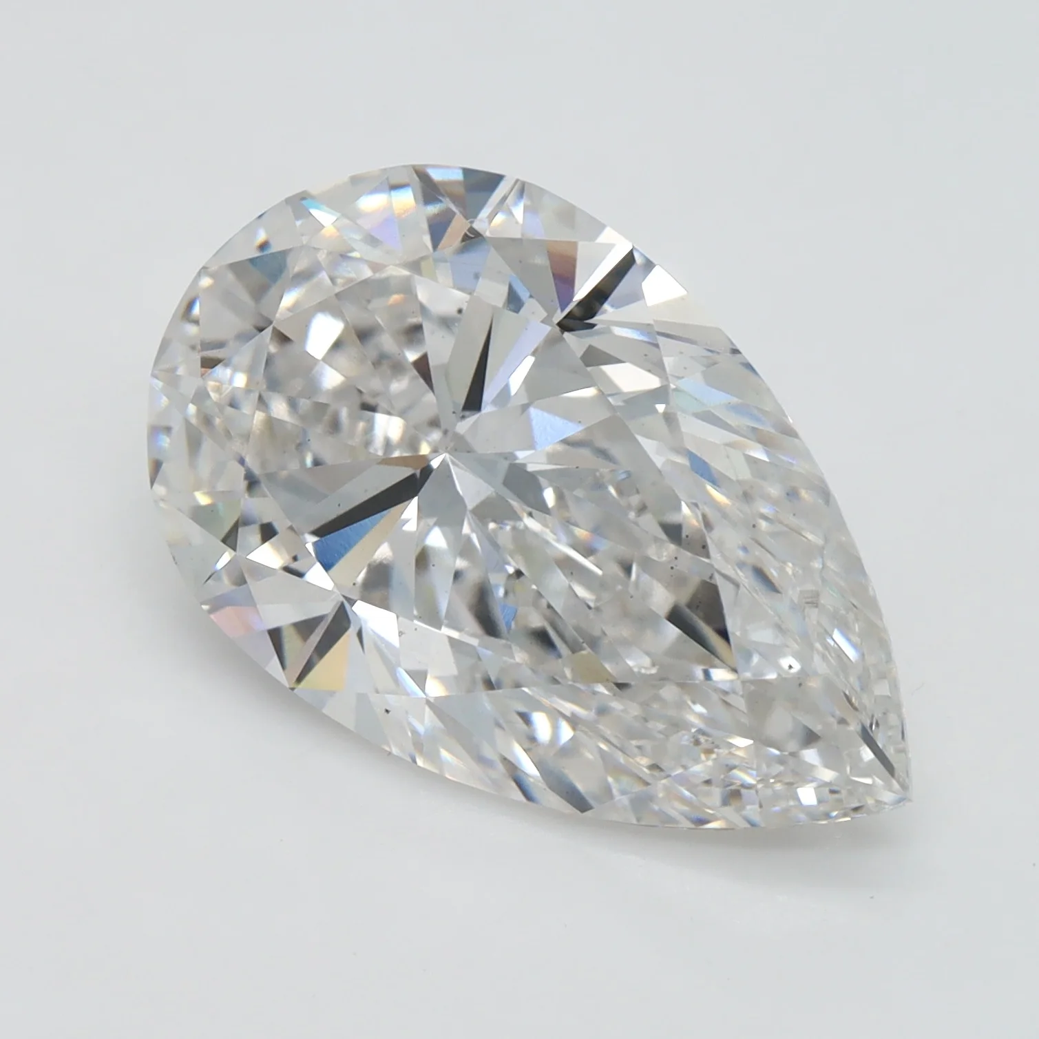 IGI White Pear Cut 6.25 ct Lab Diamond F VS2 Clarity Loose Calibrated Lab created Diamonds for Jewelry Making