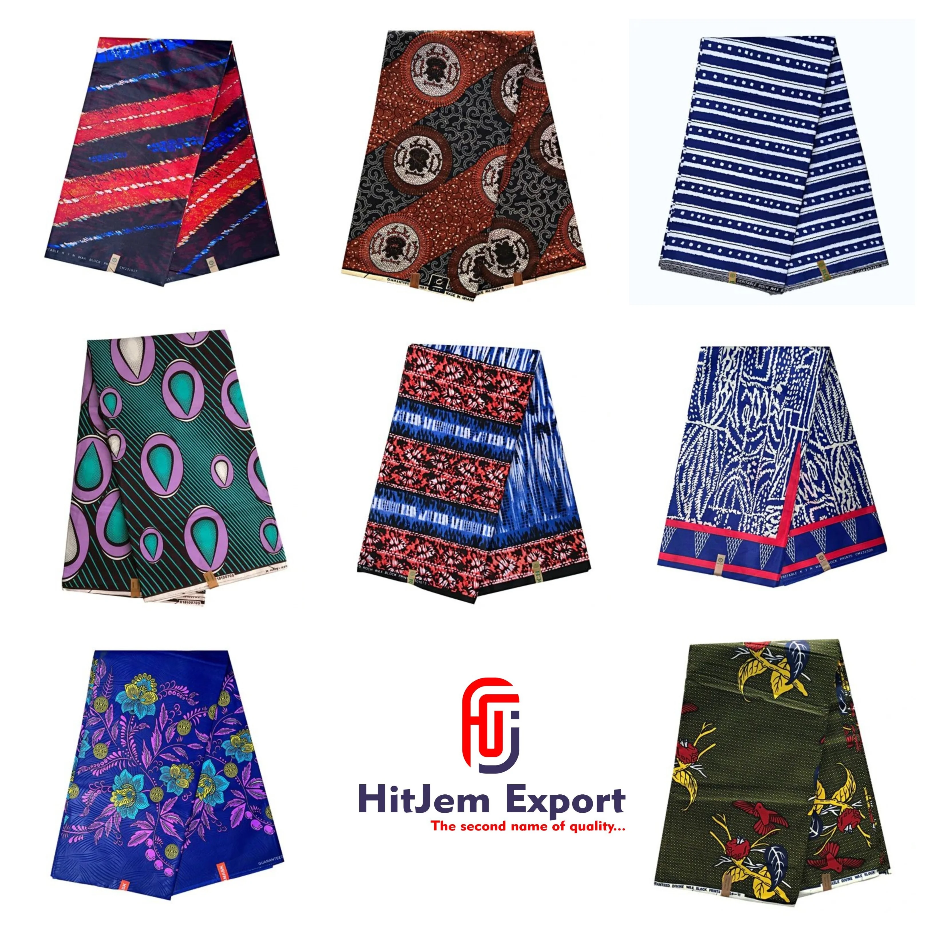 100% Cotton Real Wax Print Fabric Lightweight Dutch Wax Ankara for Garments for Boys New African Style