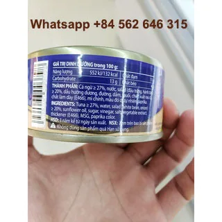 CANNED SALAD TUNA SAN JUAN | VIETNAM SEAFOOD | HIGH QUALITY FOOD | MANUFACTURER  PRICE | OEM/PRIVATE LABEL