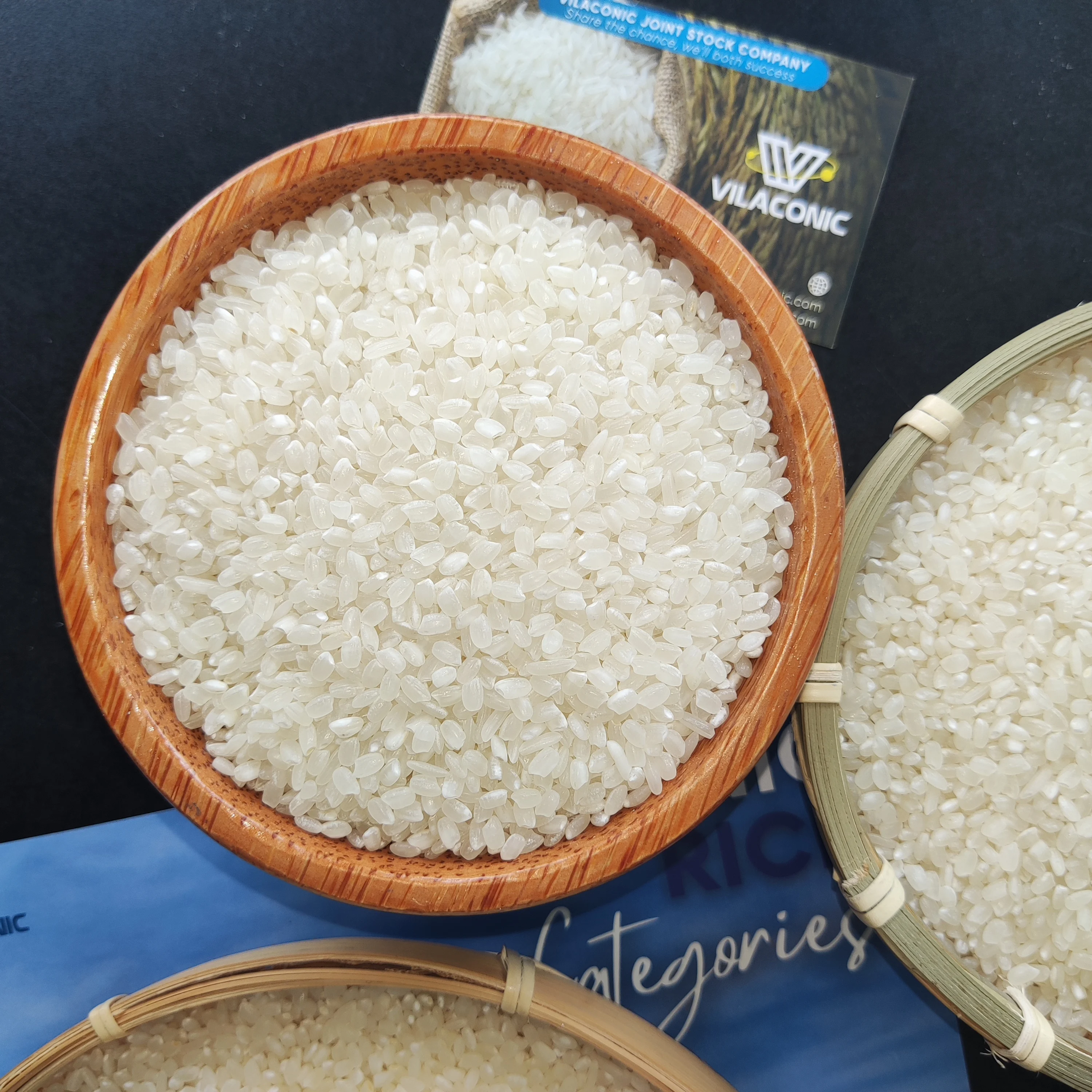 Японский рис с коротким зерном для суши роллов новый зимний весенний Урожай из Вьетнама сушеный круглый стиль длинным рисунком другое название Riz