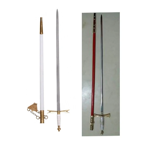 Masonic Sword with horn grip and scabbard white Masonic Ceremonial Sword Square Compass Free Case  Etsy 2024