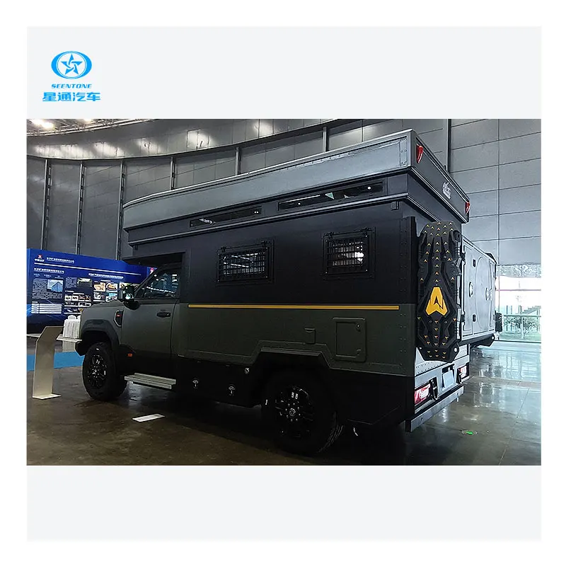 Dongfeng M50 motor home Awd 4X4 off-Road RV Camper Mini Truck RV Motorhomes 4wd Driving RV