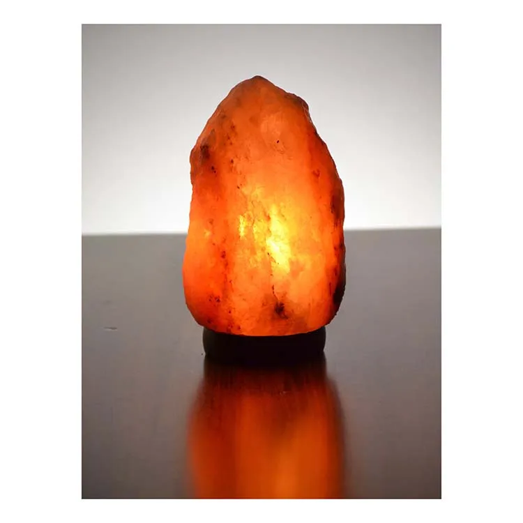 Himalayan Salt Lamp Pink Orange Natural Medium Size Hand Carved Crystal Rock Salt Lamp Night Light for bedroom Table Himalaya