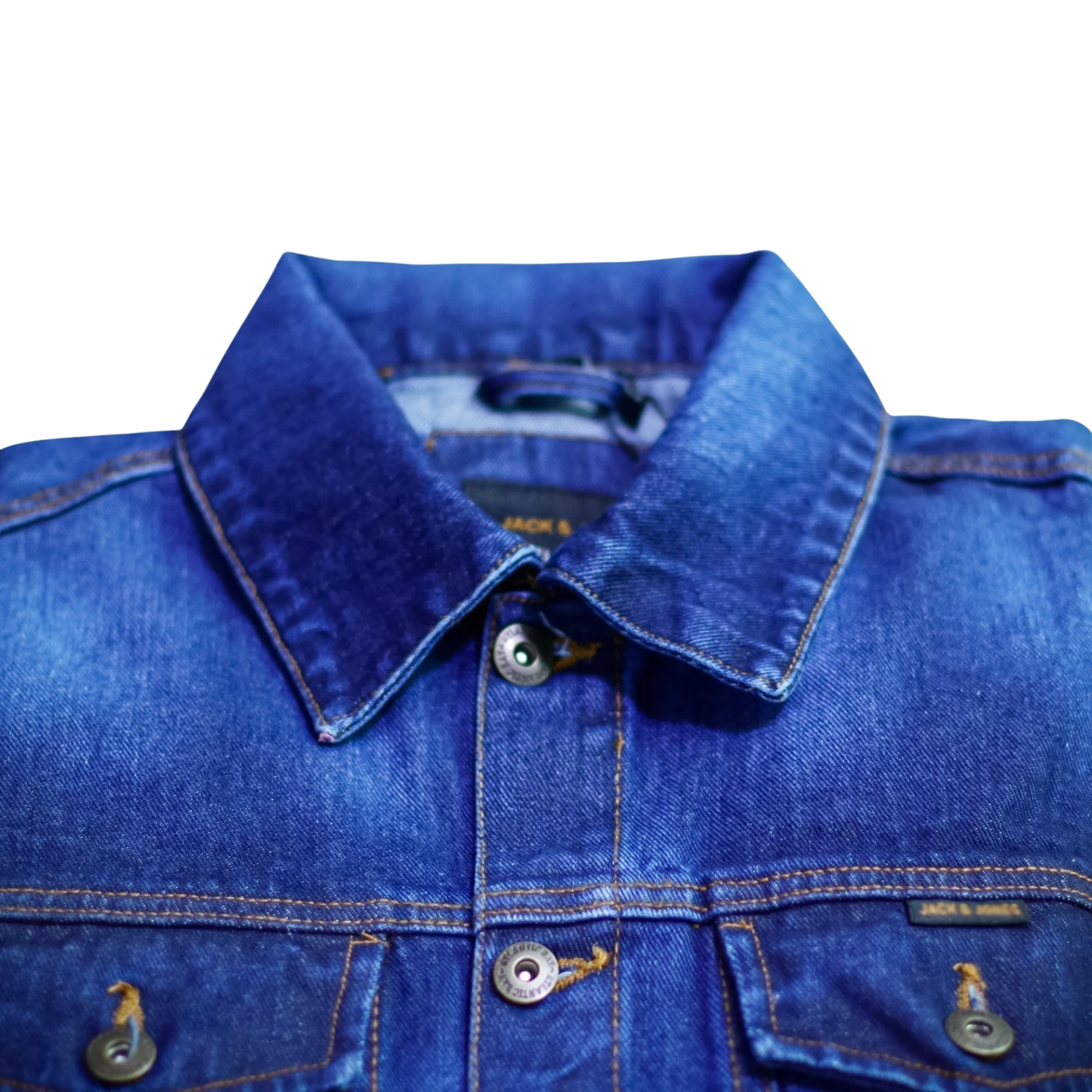 Bangladeshi Suppliers Denim Cotton Fabric Jackets Manufacturer Pigment Washing OEM Custom Mens Jean Denim Jacket