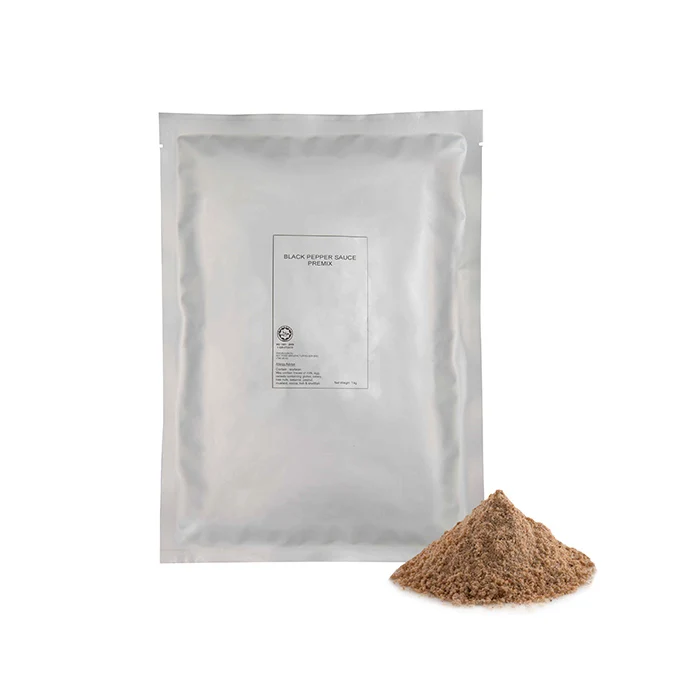 Premium Black Pepper Sauce Premix Dipping Sauce for Western Restaurant Factory Direct Price Bulk Buy