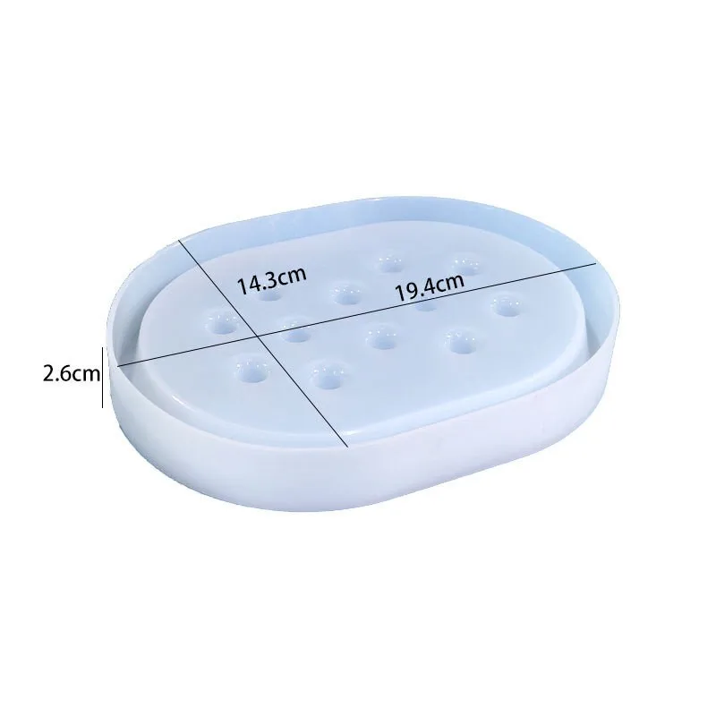 Drip glue mold ring tray silicone mold mirror jewelry storage tray used for DIY handmade