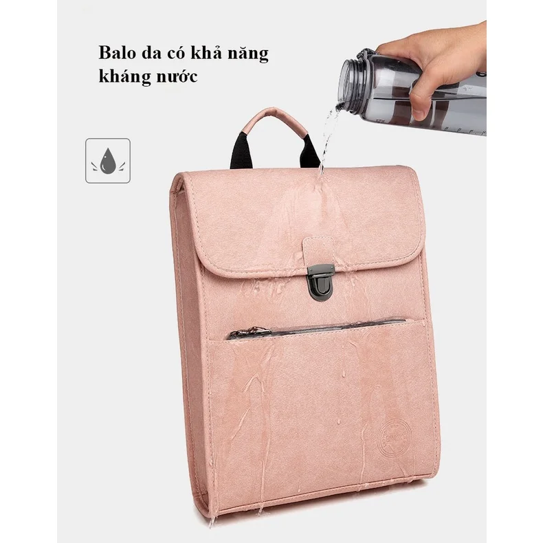 Best Seller Custom leather backpack large capacity multi functional slim leather luxury backpack for travel