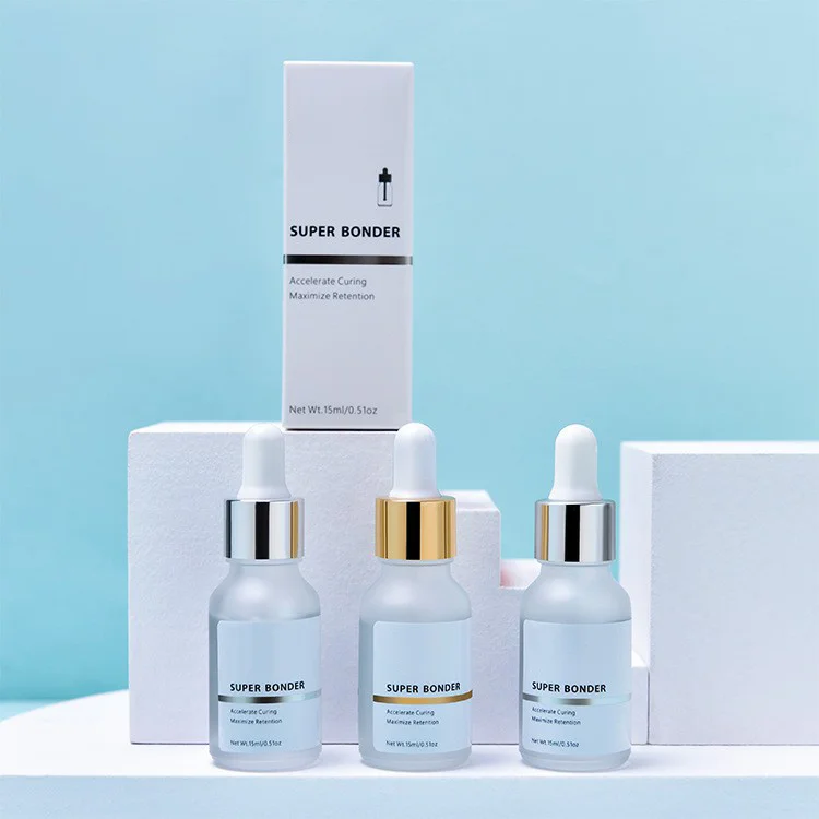 Private label korea hypoallergenic long lasting sealant eyelash primer glue bonder seal for lashes