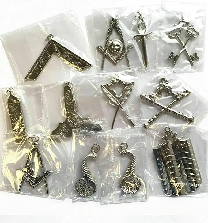 High Quality Freemason Masonic Regalia Metal Badges For Lodge Custom Colors Custom Design As Per Oem Requirement