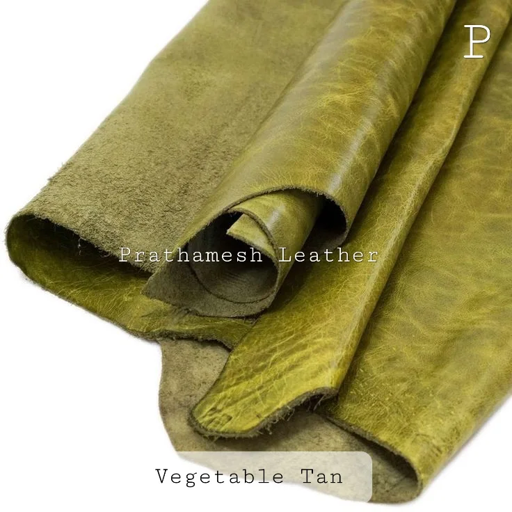 Premium Quality Versatile Vegetable Tanned Cow Buff Leather for Shoe Wallet Bag Duffle Suitcase All Kinds Use