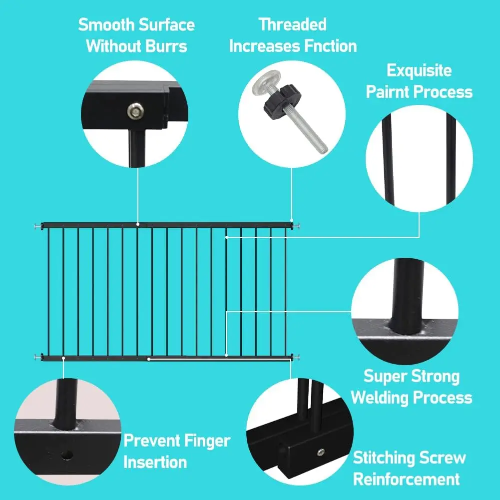 Window Safety Guards for Children Kids Child Toddler Pets Proof Guard Gate for Home