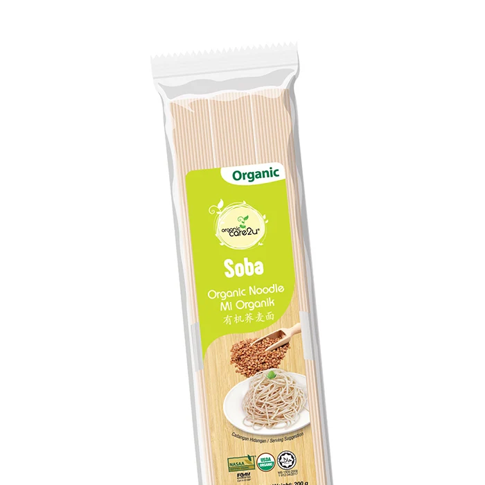 Высококачественная Органическая лапша Soba Stick, 10 дюймов, мягкая и вкусная текстура лапши, укрепляющая иммунитет