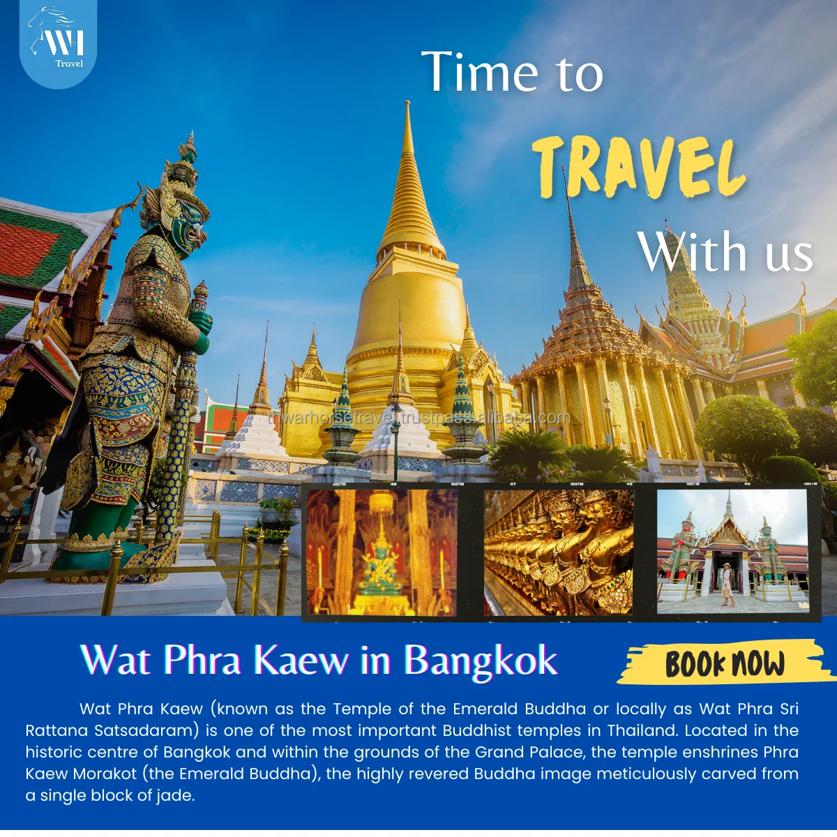 Package J One day trip in Bangkok (Thailand) Travel packages Pattaya Travel Adventure