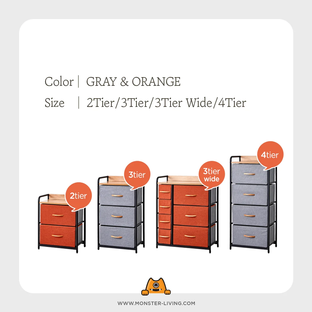 Fabric Living Room Cabinet Simple Multi functional Metal Frame Fabric Wood top shelf Furniture Storage Cabinet