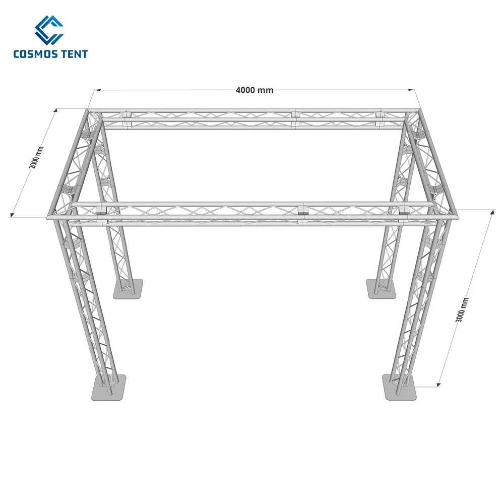 Aluminum Display Triangle Spigot Truss Stand Equipment for trade show