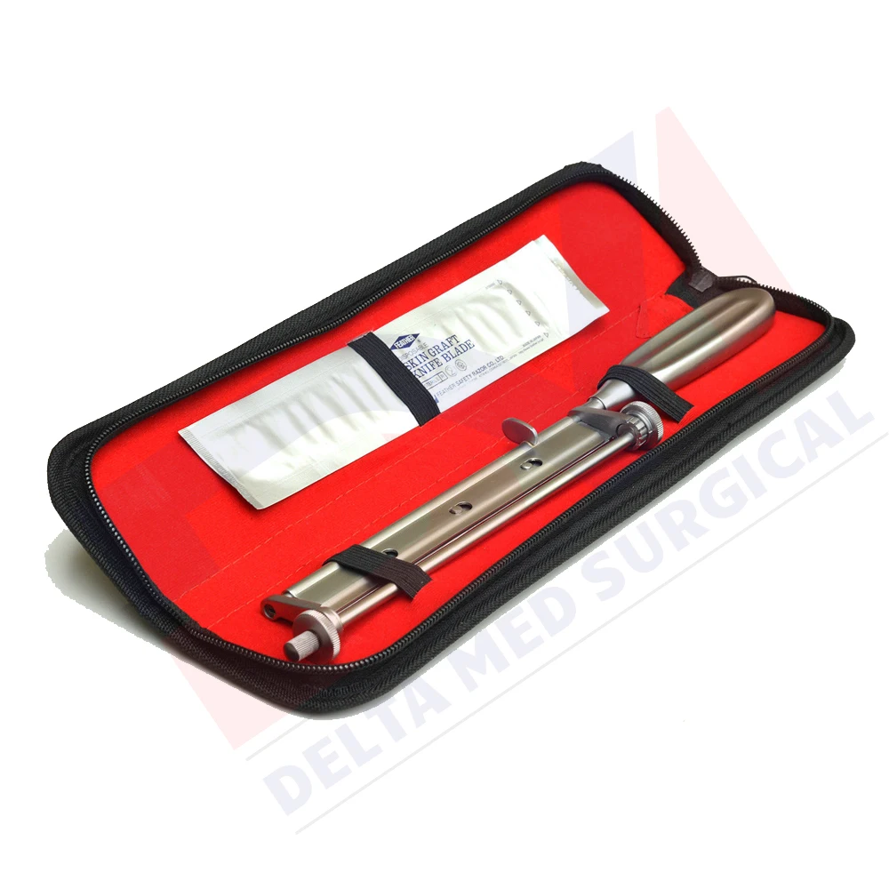 Sterile Skin Grafting Blade for Dermatome Knife - Single Use / Delta Med surgical