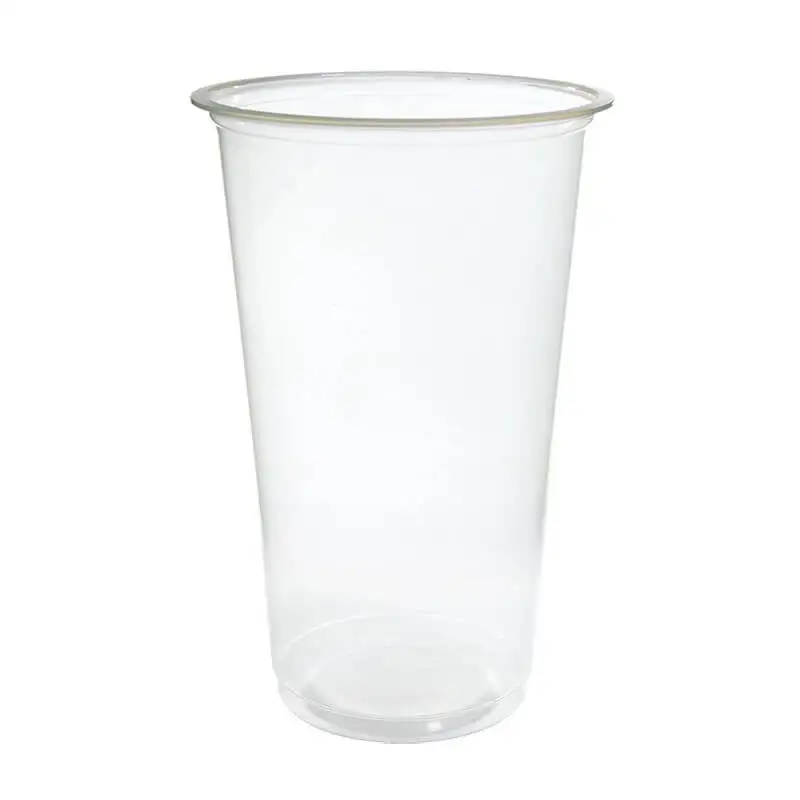 Jiuzhou _ Customized Logo PP-90-500 Cup Disposable bubble boba  tea Plastic cup