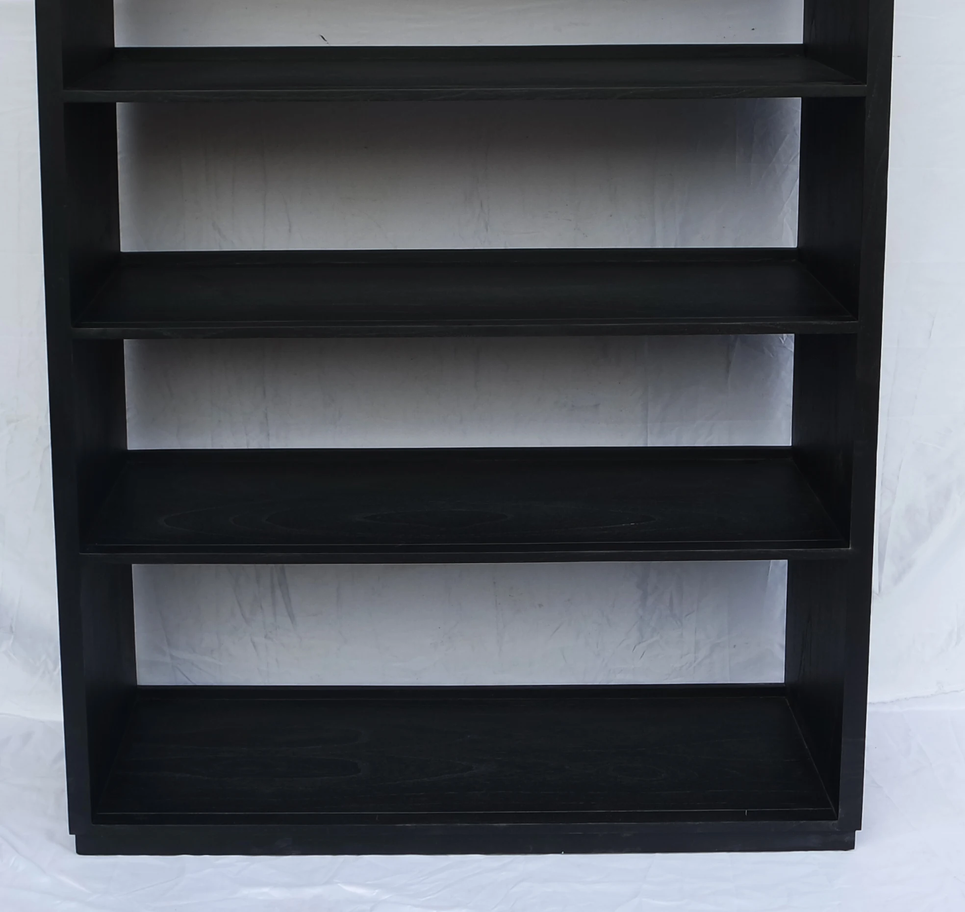 Rattan Wooden Bookcase Modern Furniture