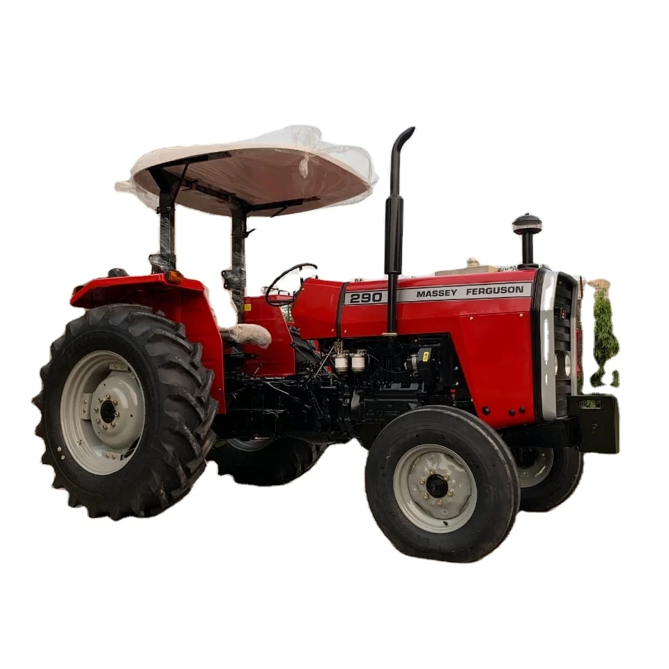 Used Tractors MASSEY FERGUSSON MF 133,135,165,166,188,290,385 4x4wd wheel drive farming tractors for sale